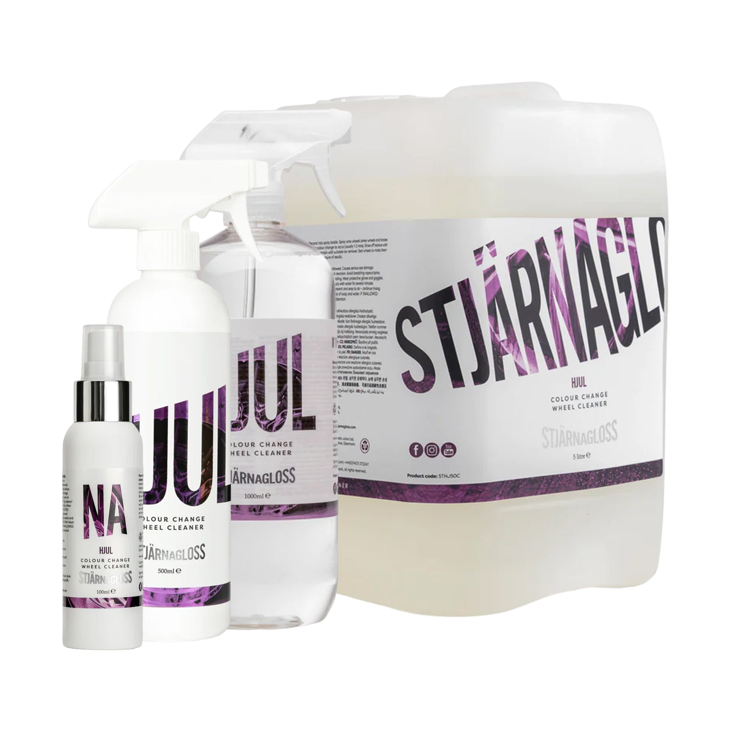 Stjarnagloss Hjul Colour Change Wheel Cleaner - R44 Detailing product image