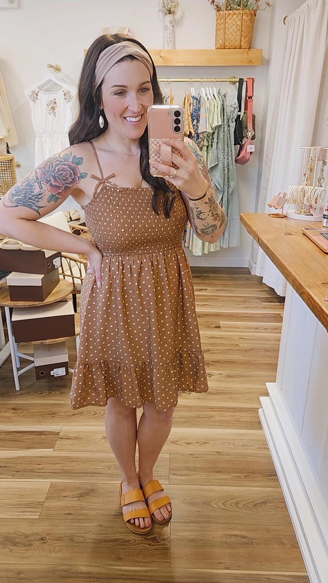 The Dotty Mini Dress