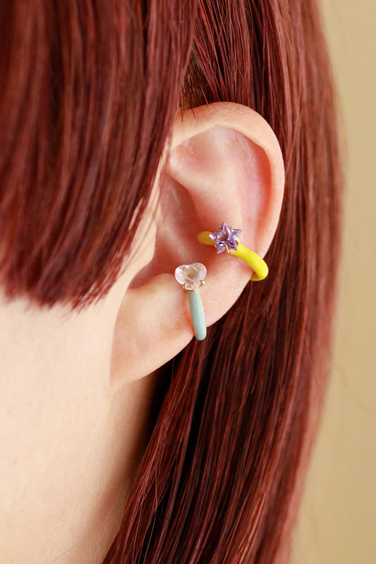 bohem Candy Ear cuff collection キャンディイヤカフ アメジスト