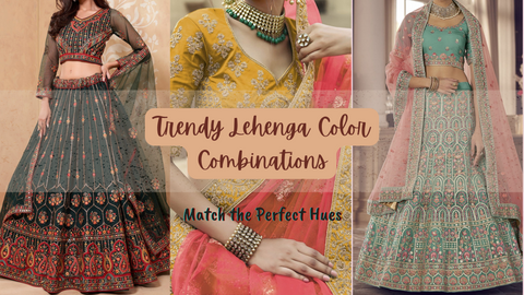 Top 10 Offbeat Colour Lehenga Combinations That'll Make Your Wedding  Beautiful!