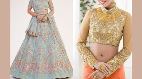 How To Pick The Right Lehenga (AND Blouse Style!) According To Your Body  Shape