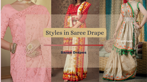 Various Saree Drape