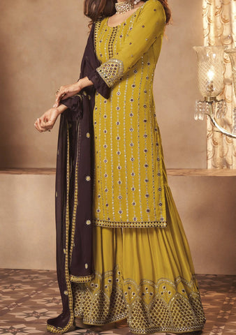 Partywear Sharara Suits 