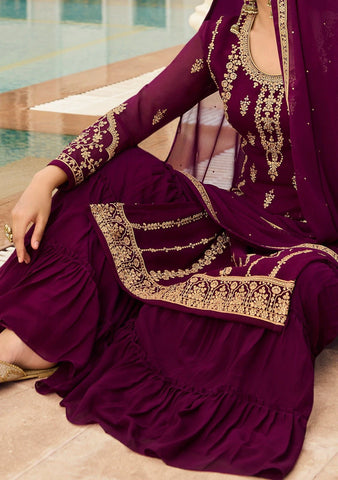 Party wear Sharara Suits 