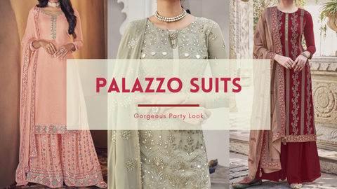 <img src="deshibesh.com" alt="Party Wear Palazzo Suit">