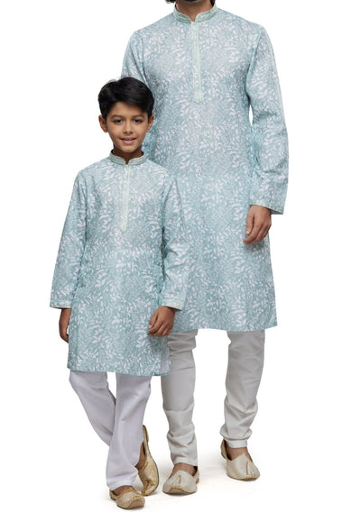 Indian Men' kurta Handmade Chikankari Kurta pajama set for Boys kurta  Pajama set