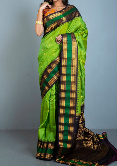 Gadwal Silk Saree Worldwide Ship – Parijat Collections