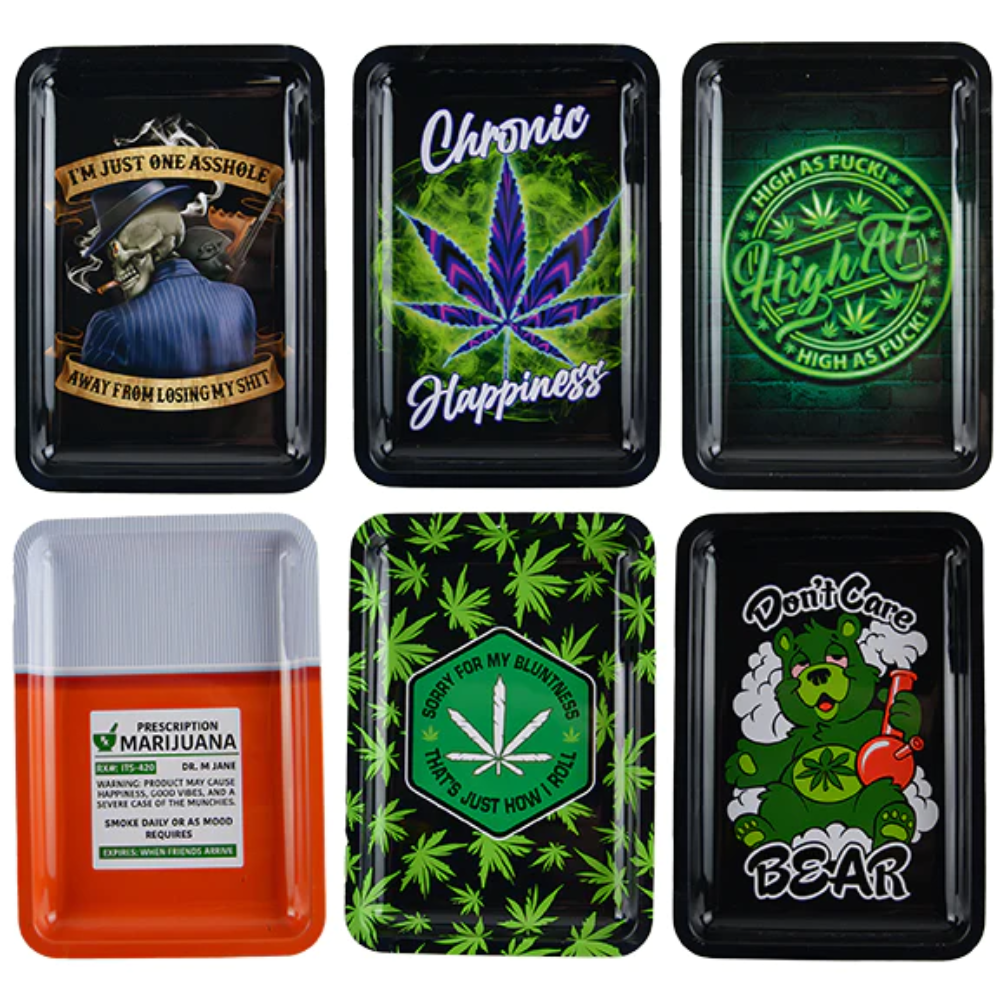 Smokezilla Metal Rolling Tray - 6 Pack