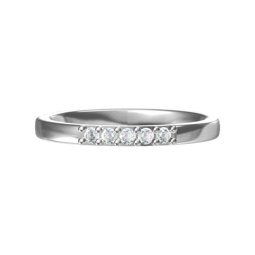 natural diamond band