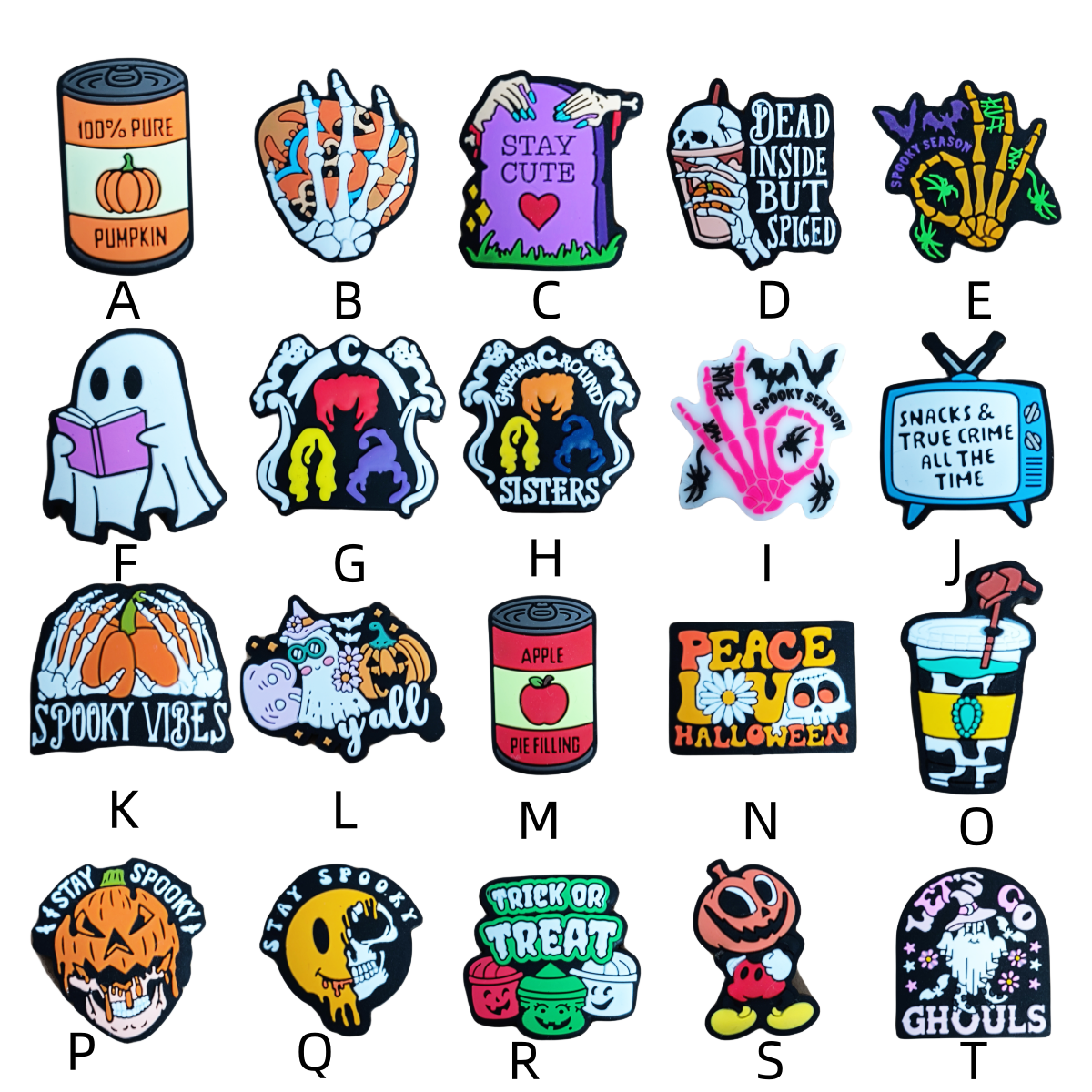 Clerence For Halloween Silicone Focal Beads