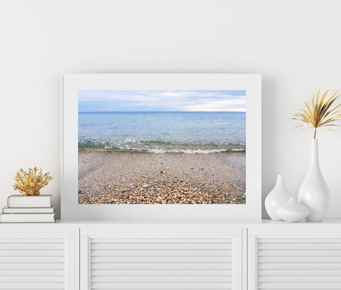 Calm Ocean Waves Fine Art Photography Print