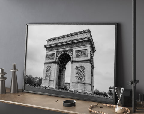 Arc de Triomphe | Black & White Fine Art Photography Print