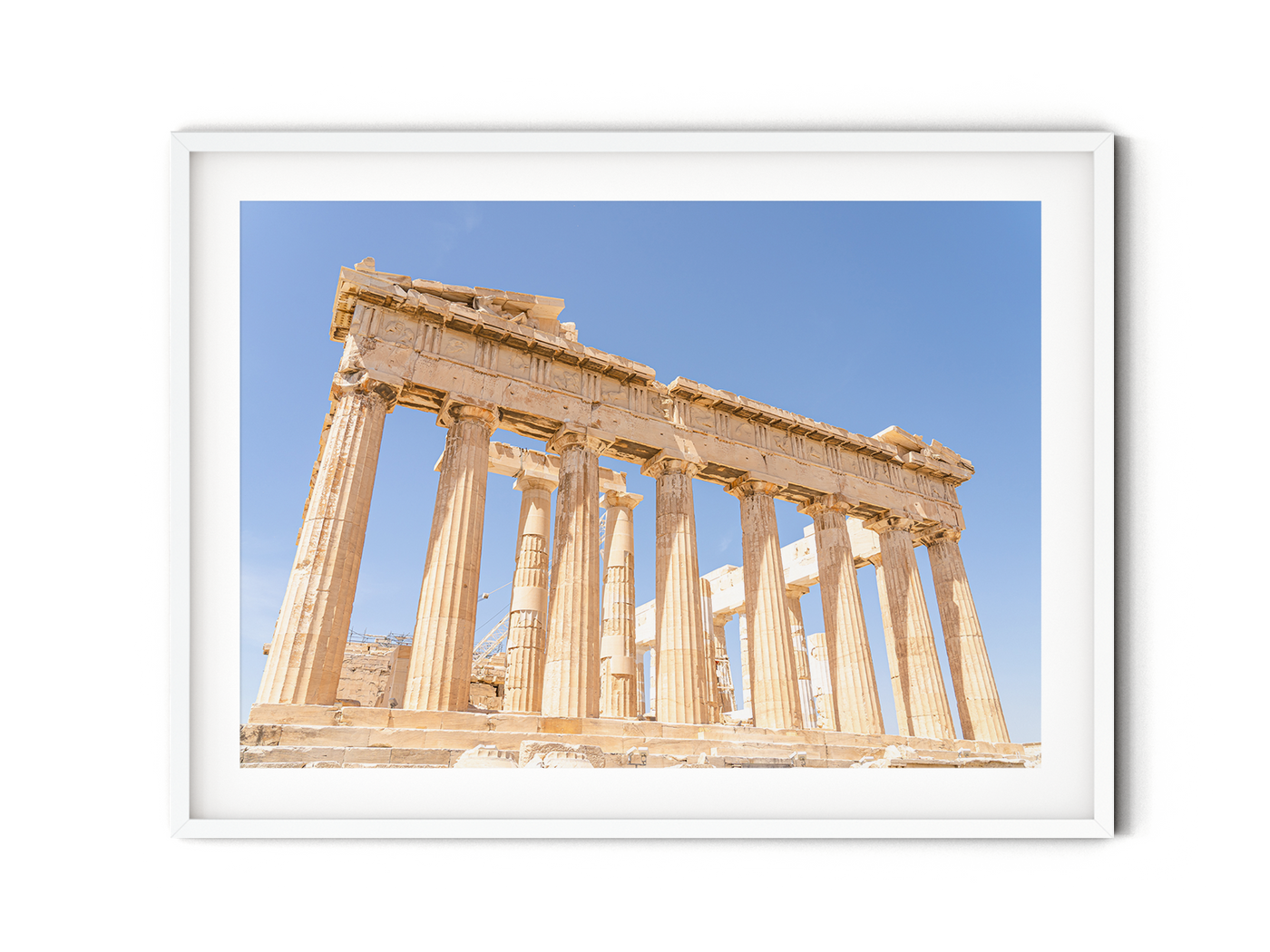 parthenon front drawing