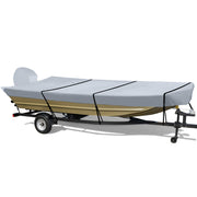 RVMasking 600D Jon Boat Cover Fits 14-16ft Width up to 75 inches