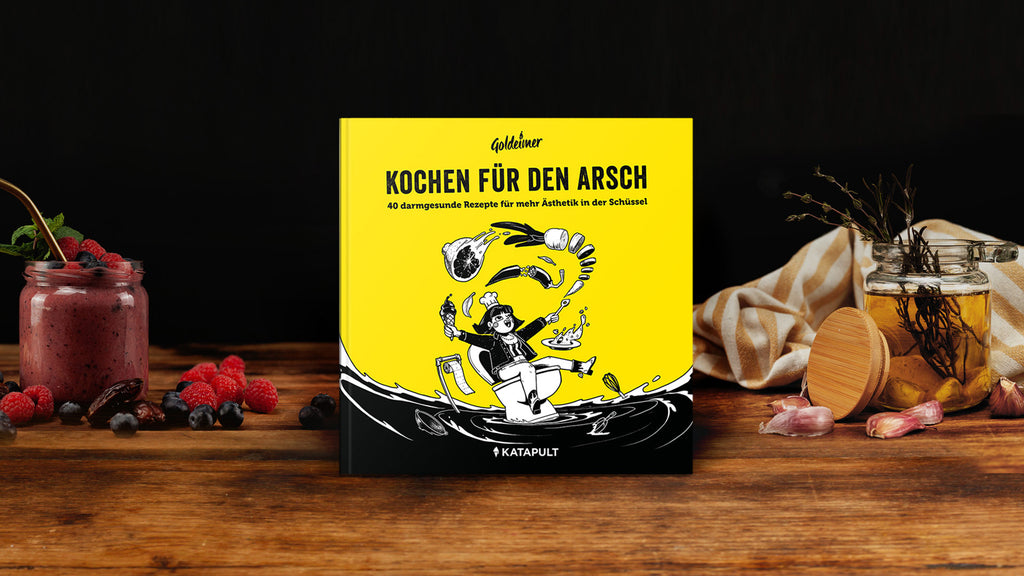 Buchcover - Kochen für den Arsch