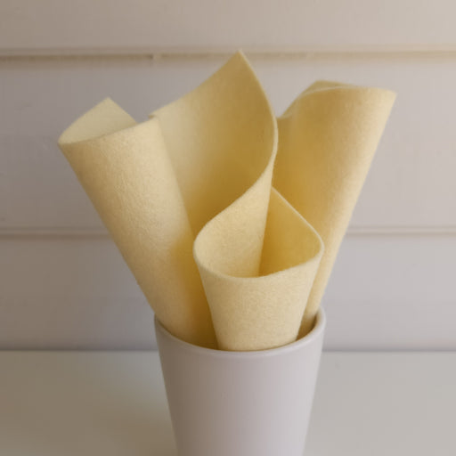 100 Percent Wool Felt Roll in color IVORY - Wool Felt - Merino Wool - Craft  Felt