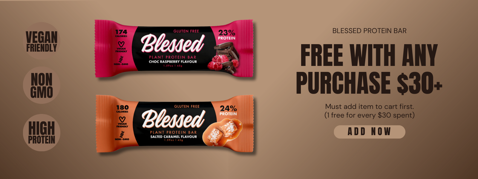 Free Blessed Protein Bar