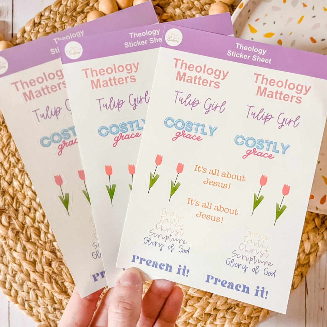 Bible Journaling Sticker Sheet