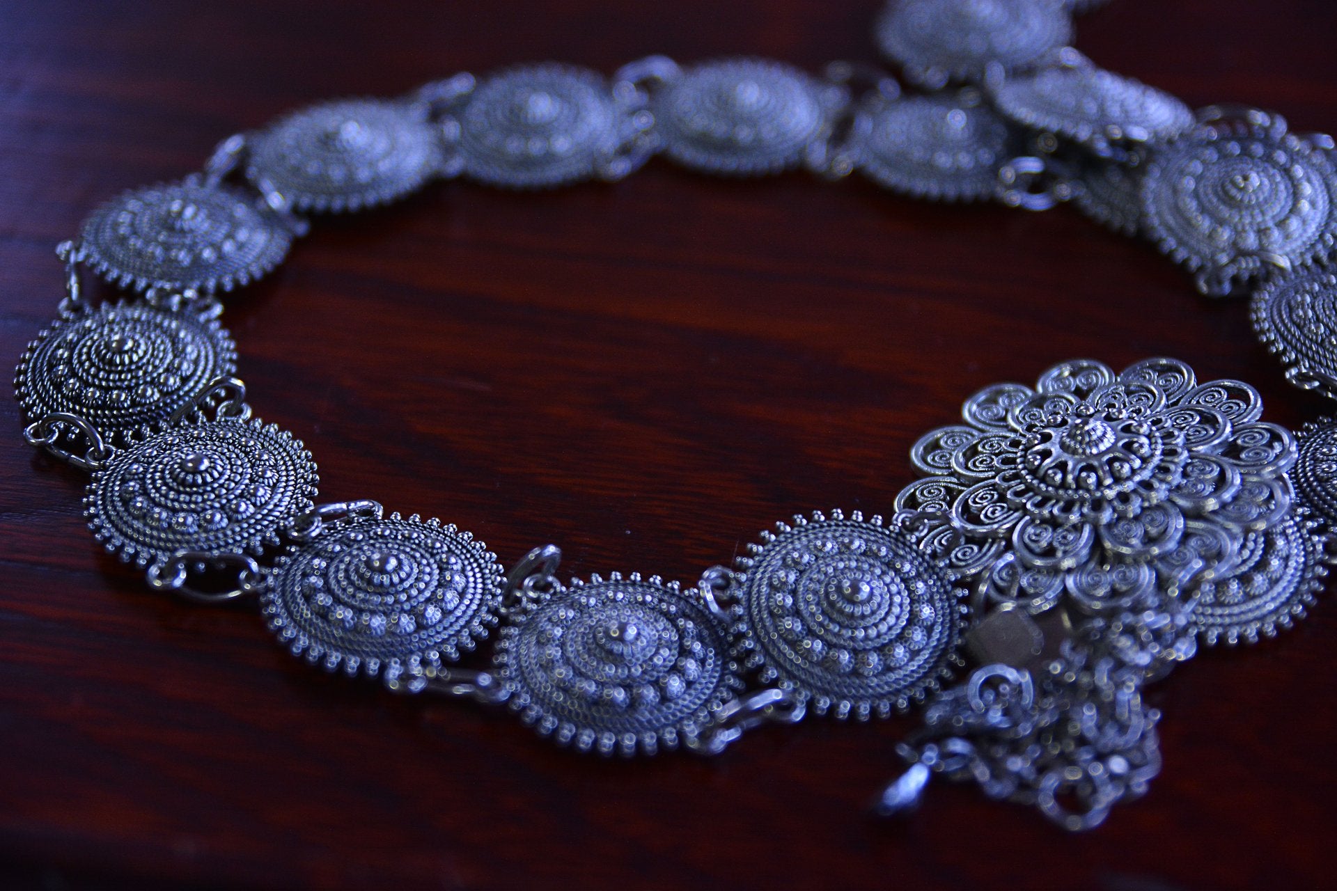 Always store silver-coated items in a cool, dry place, individually wrapped in anti-tarnish cloth or bags, to avoid exposure to air, humidity, and rubber-based materials for the purpose of durability.