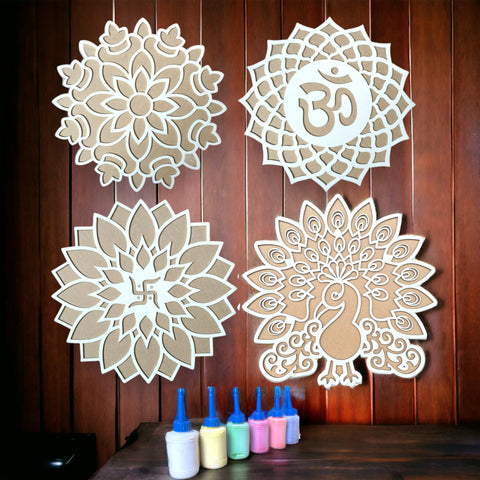 Diy rangoli