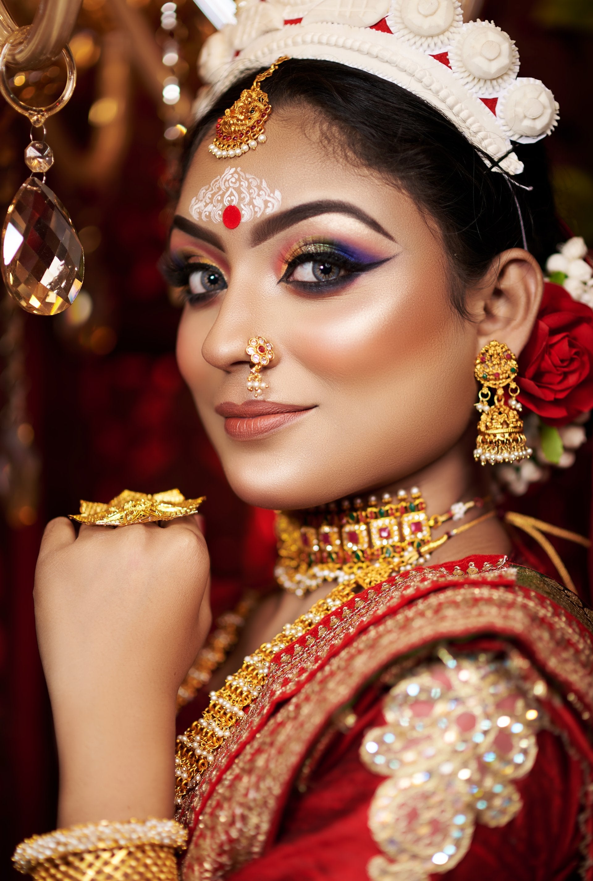 Keep in mind that gently applying your handmade bindis to clean, dry skin and storing them flat in a cool, dry place will ensure their better maintenance and durability, with the best adhesive features maintained.