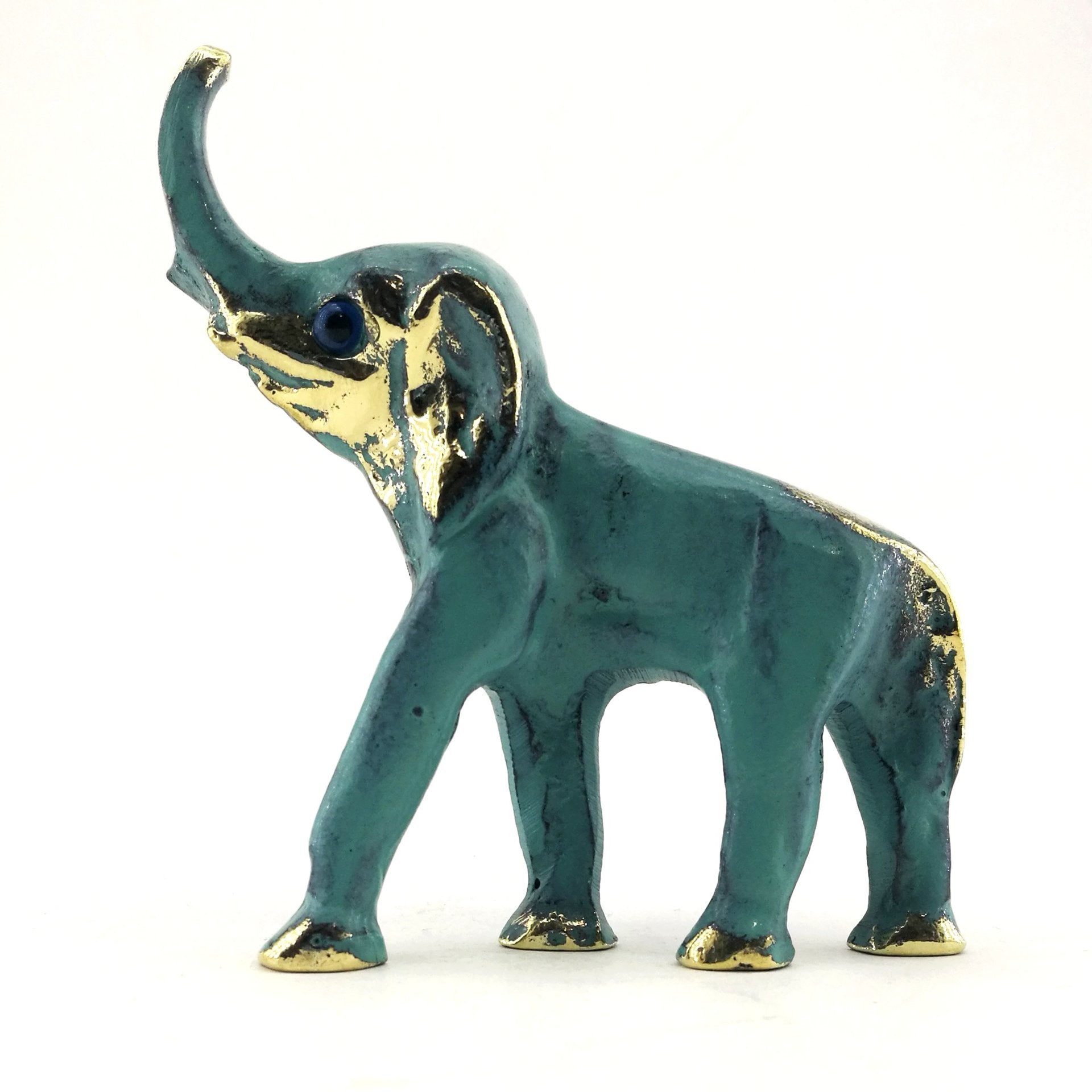 With an elephant with its trunk décor in your living room, you are assured that it symbolizes good luck, wisdom, and protection. It makes a charming and meaningful addition to your space and seeks everybody’s attention.