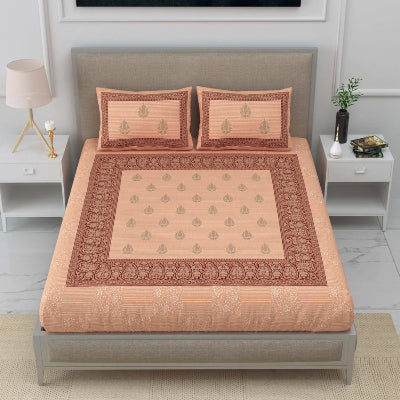 Thread Count Sheet with Breathable Pillowcases