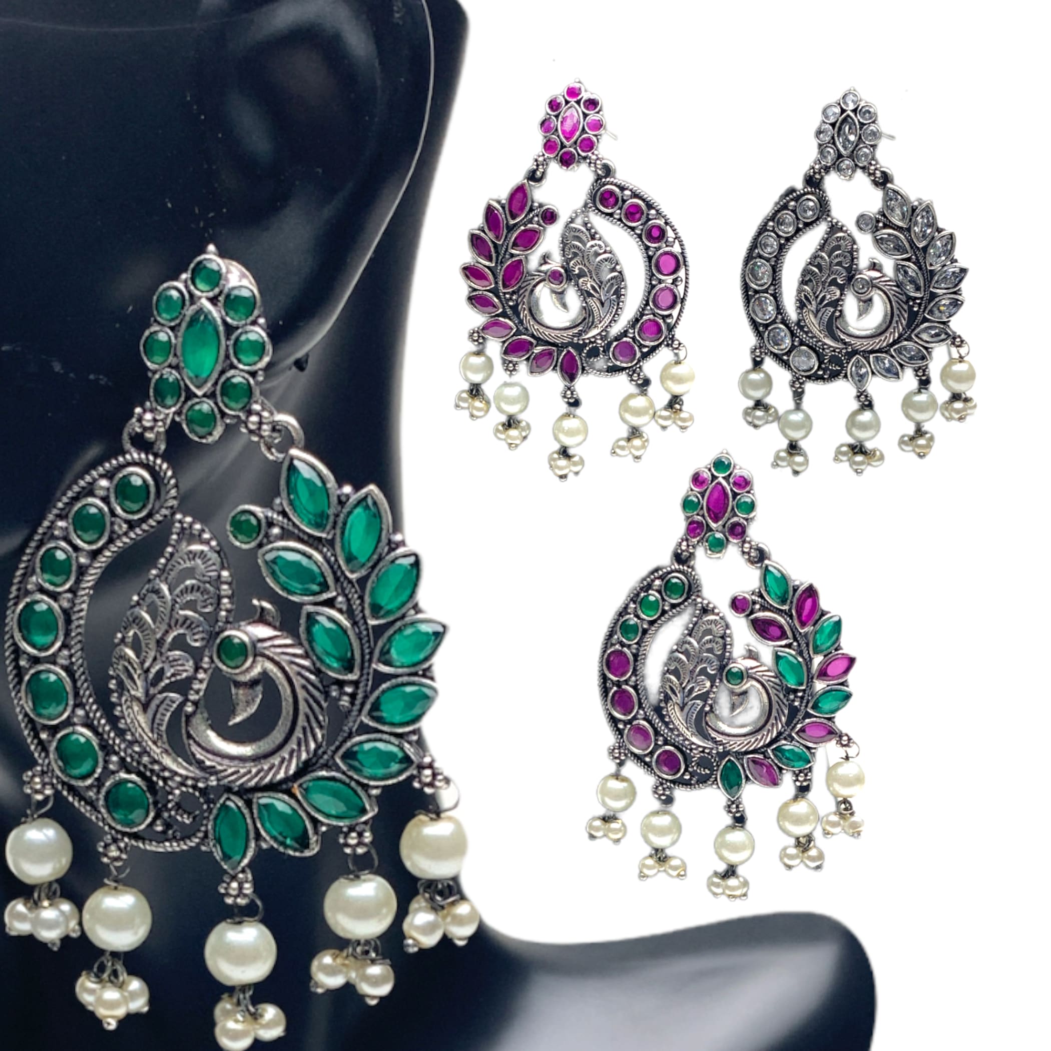 Pakistani Jhumka Earrings | Pakistani Dangle Earrings | Pakistani India  Earrings - Dangle Earrings - Aliexpress