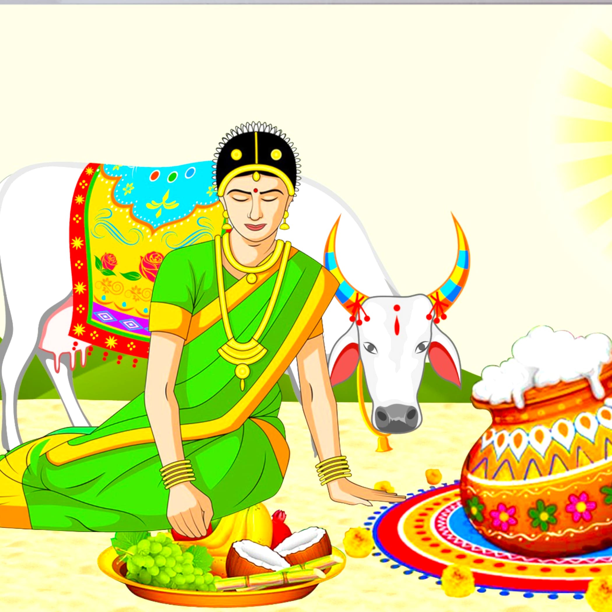 100,000 Tamil festival Vector Images | Depositphotos