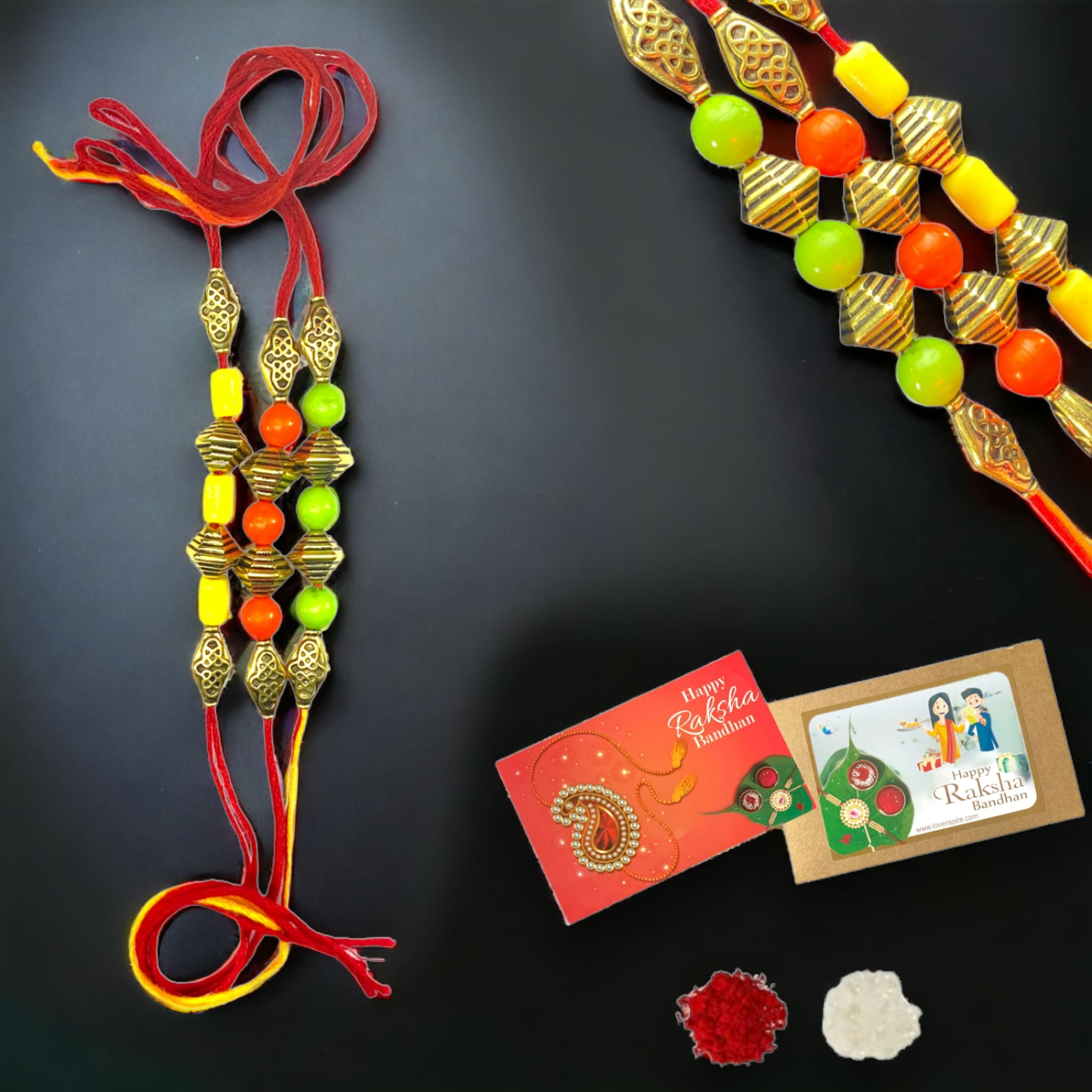 Designer Pearls Lumba Bhabhi Rakhi Set for Raksha Bandhan | Buy Online Bracelet  Rakhi
