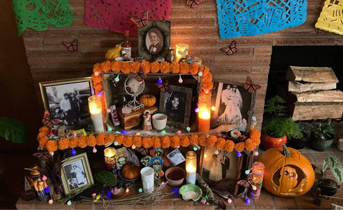 Marigolds Day of the Dead decor