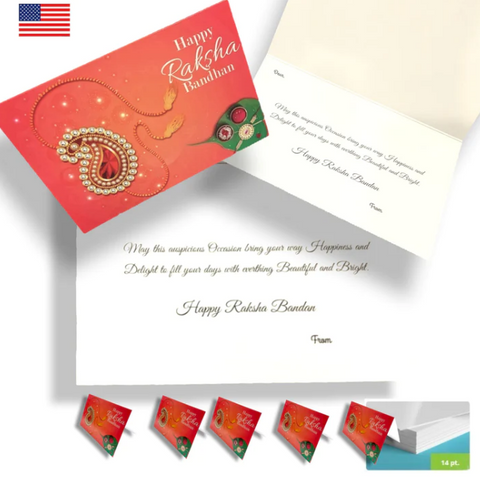 Rakhi Greeting card USA for Brother Lovenspire