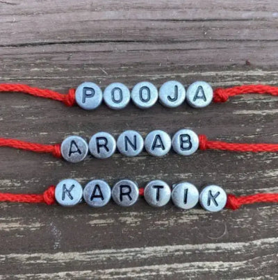 You can get personalized rakhis for your brother at this rakhi.