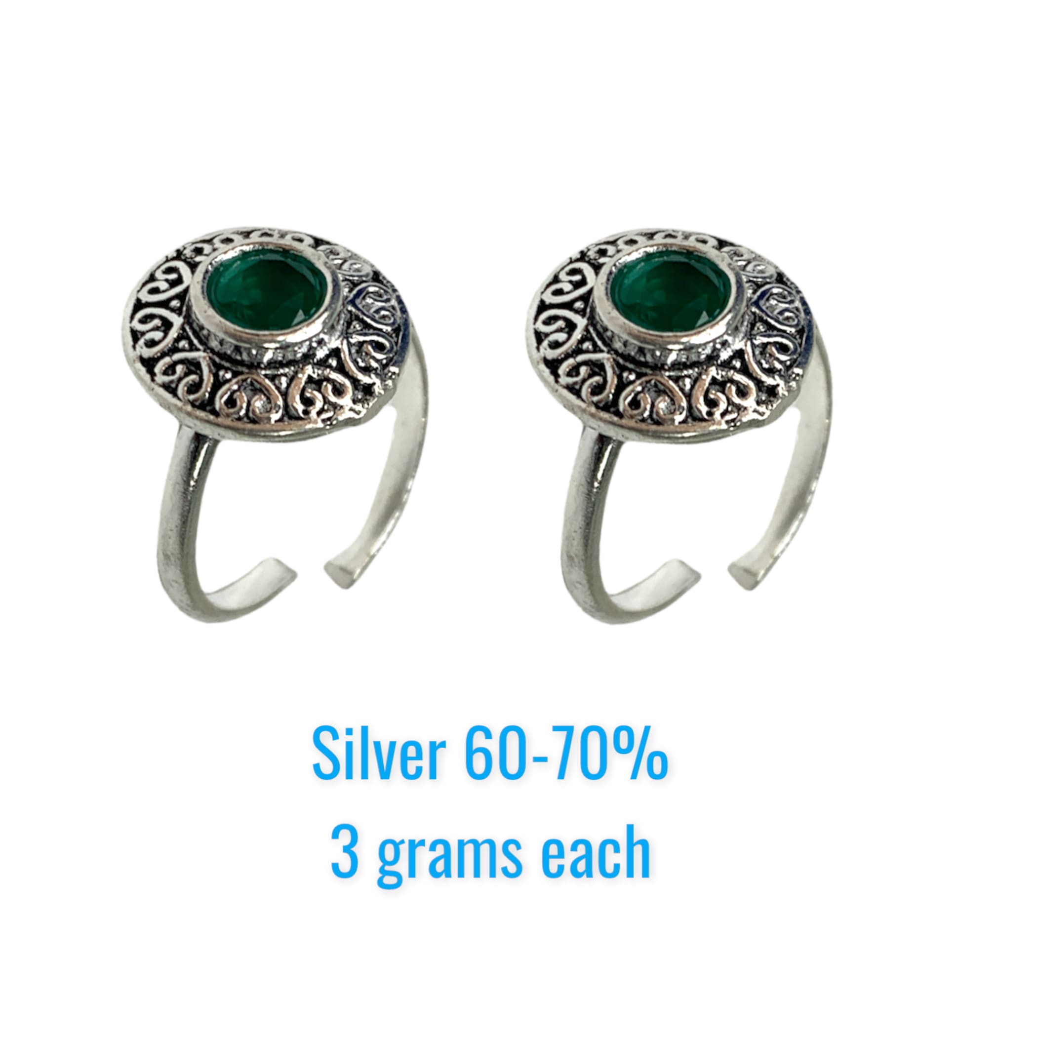Buy March by FableStreet 925 Silver Green Pearl Ring Online At Best Price @  Tata CLiQ