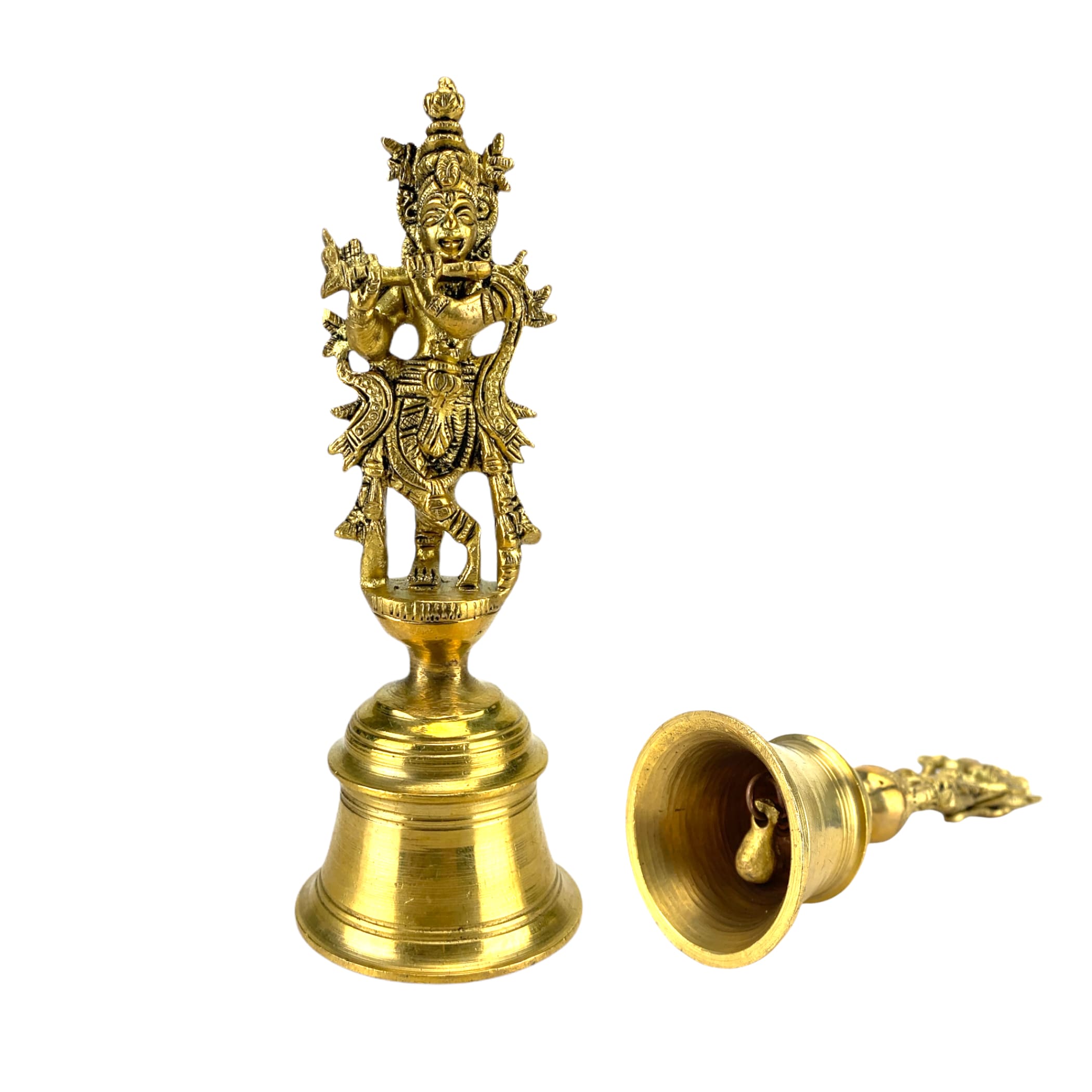Buy hanging brass bell 19/25/32 inches temple pooja ghanti hindu