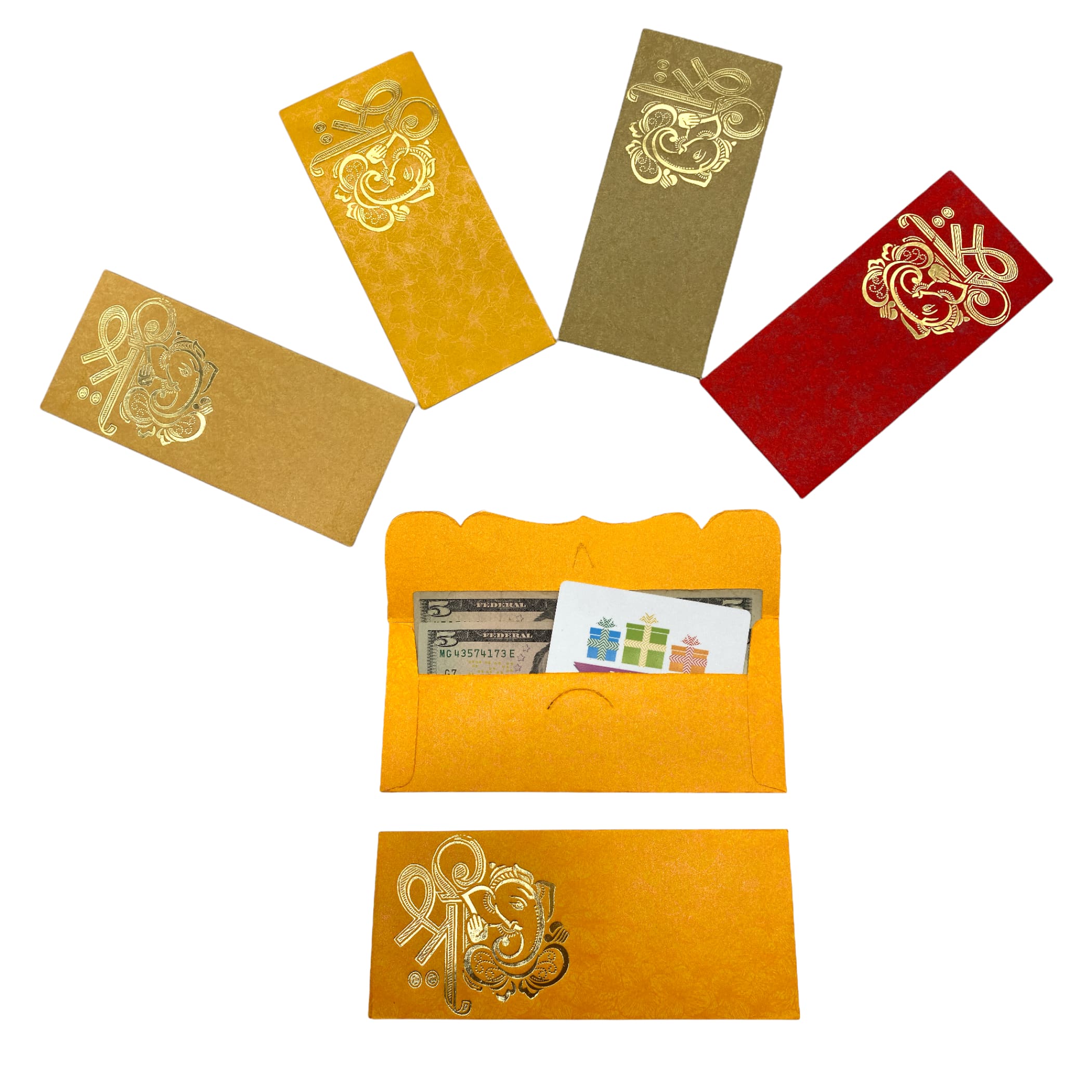 Buy DEVIKA Premium Sha Gift Envelopes for Cash (Pack of 6) 7.5