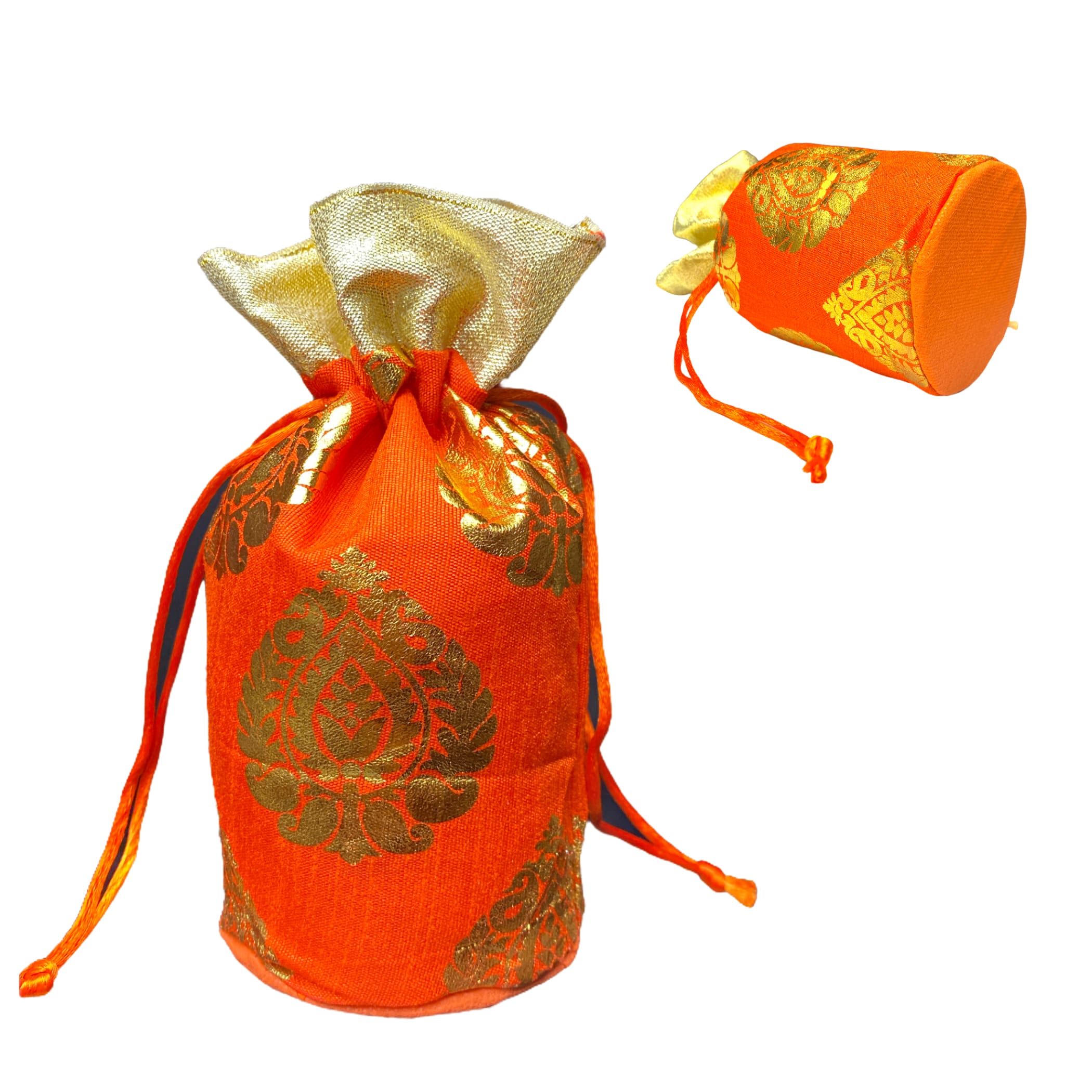 pack of 20 eid gift potli women silk ethnic hand bags wedding return gifts festival pooja 740