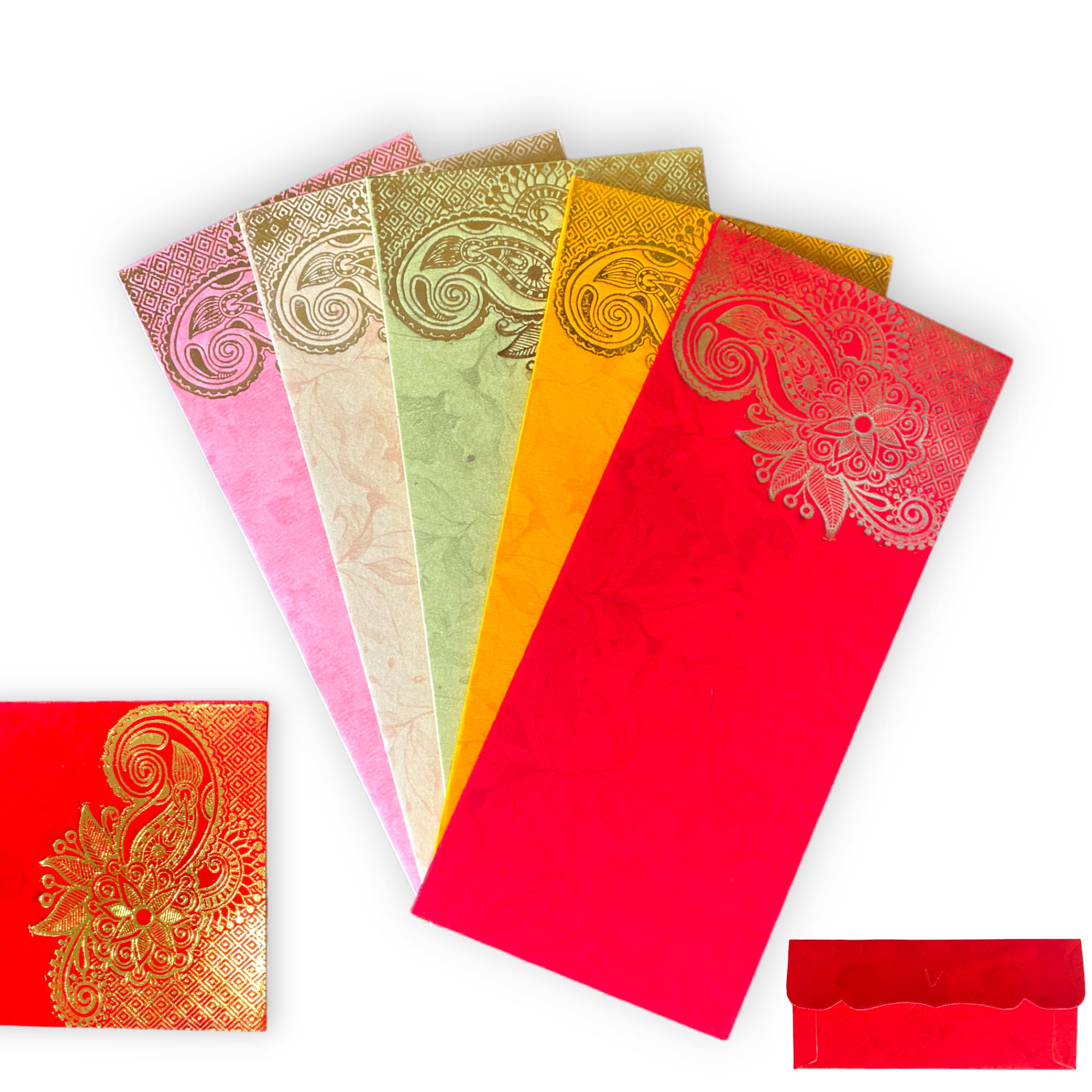 Promotion Gift Red Lucky Money Paper Pocket Envelope - China Red