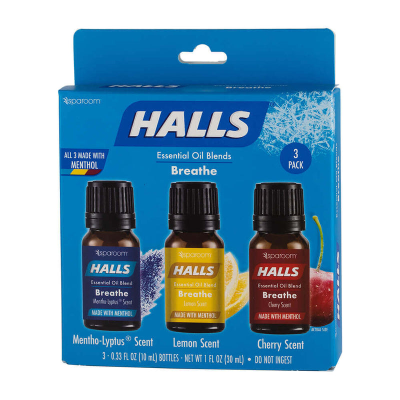 HALLS® Essential Oil 3 Pack