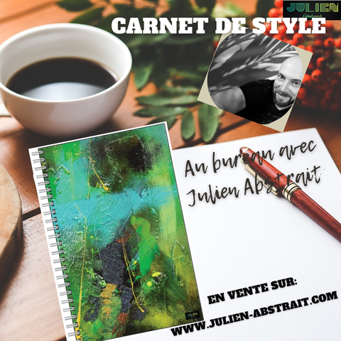 Carnet de style Julien Abstrait