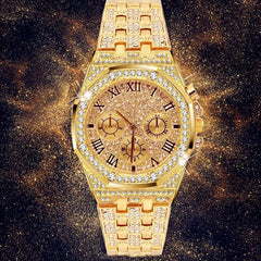 Hip Hop Brand New Style Men Iced Out Cool Watches