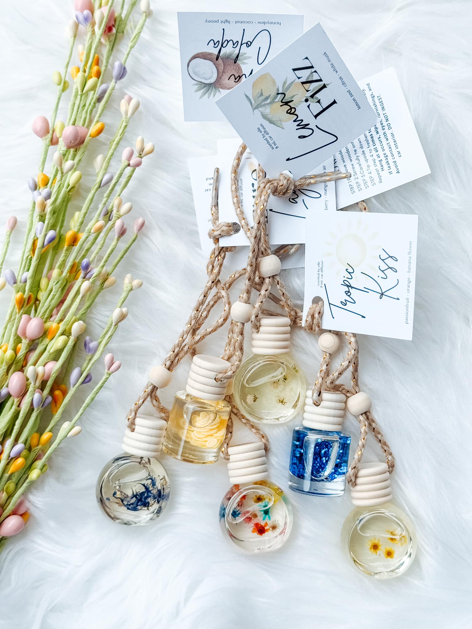 Spring Car Diffusers