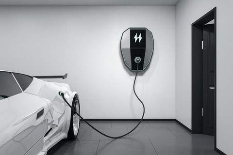 wall-mounted EV charger