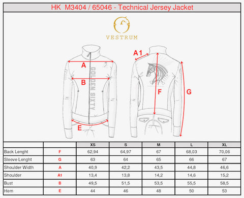 Jersey Jacket, Competition jacket, Show jacket