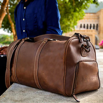 Leather Duffle Bag