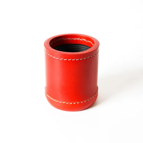 Leather Dice Cup, Dice Cup, Brown Dice Cup