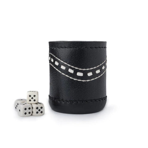 Leather Dice Cups, Dice Cup, Brown Leather Dice Cup