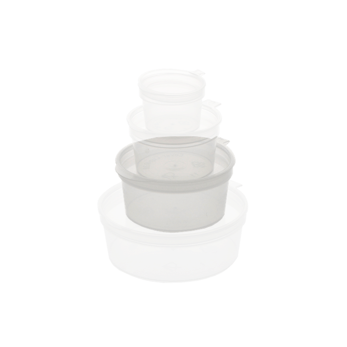 Cover cup with fixed lid 50cc