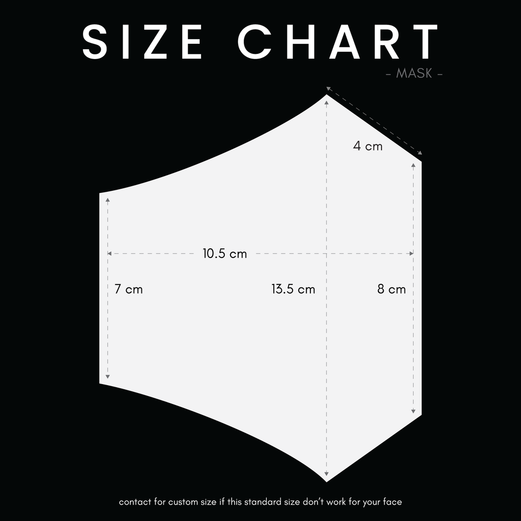 Size Chart Mask