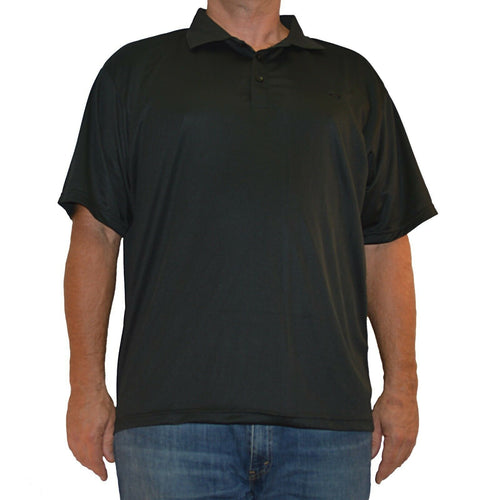 big and tall polyester polo shirts